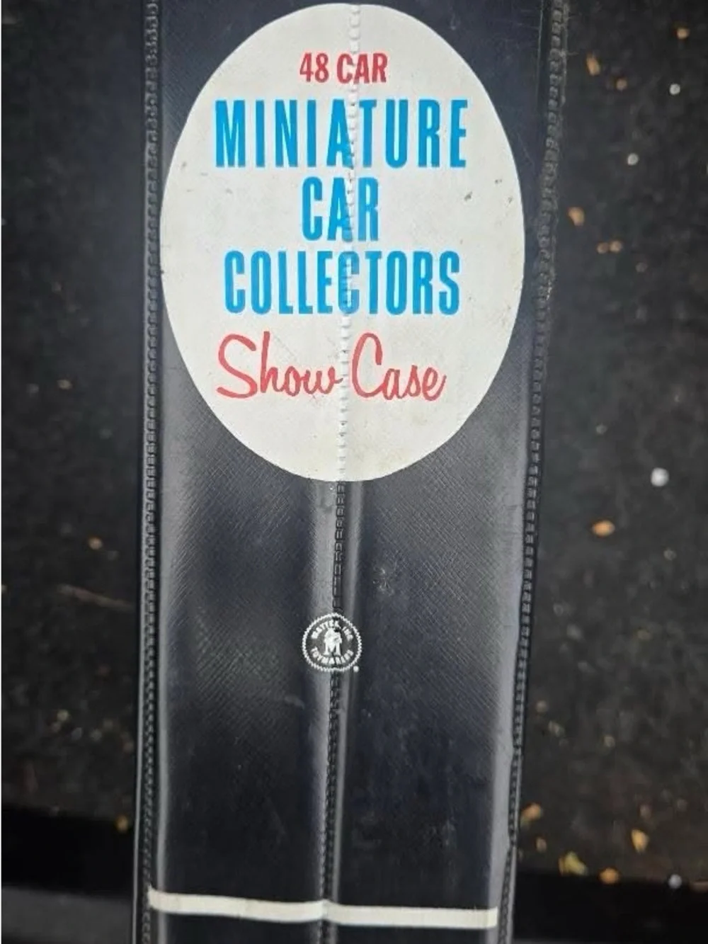 Miniature Car Collectors 48 Car Show Case - Blue & Red Graphics
